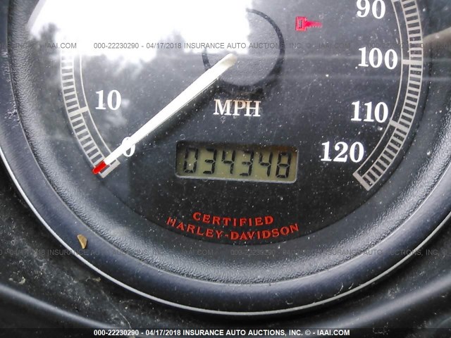 1HD1FCW161Y661182 - 2001 HARLEY-DAVIDSON FLHTCUI BLUE photo 7