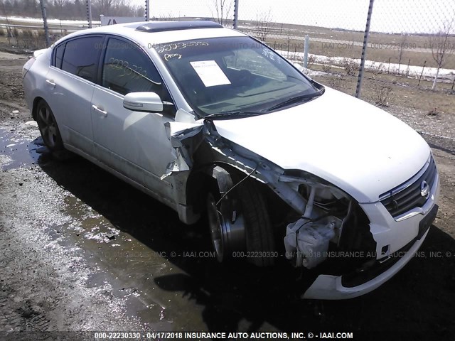 1N4BL21E78N458449 - 2008 NISSAN ALTIMA 3.5SE/3.5SL WHITE photo 1