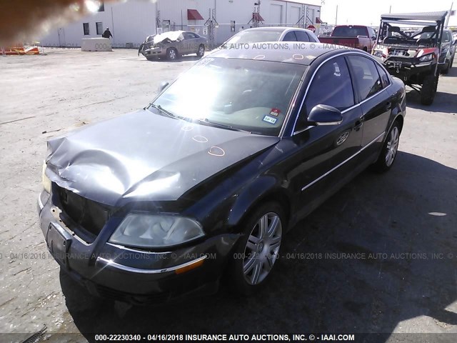 WVWRU63B05E040939 - 2005 VOLKSWAGEN PASSAT GLX 黑色 照片 2