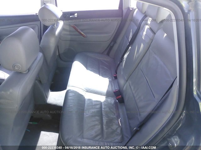 WVWRU63B05E040939 - 2005 VOLKSWAGEN PASSAT GLX 黑色 照片 8