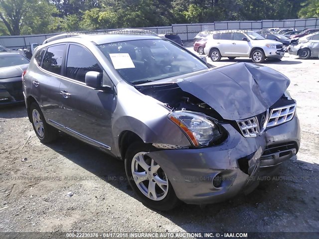 JN8AS5MT0BW575820 - 2011 NISSAN ROGUE S/SV/KROM SILVER photo 1