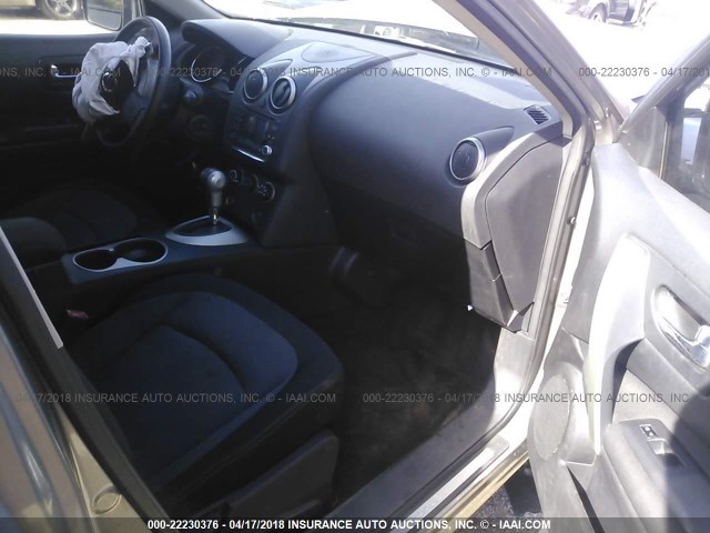 JN8AS5MT0BW575820 - 2011 NISSAN ROGUE S/SV/KROM SILVER photo 5