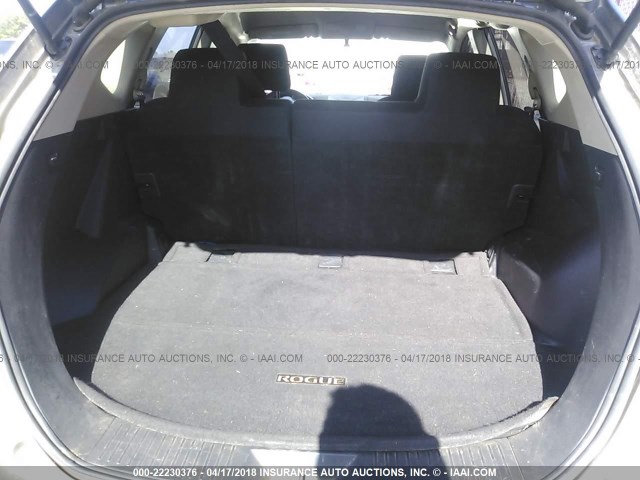 JN8AS5MT0BW575820 - 2011 NISSAN ROGUE S/SV/KROM SILVER photo 8