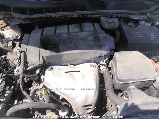 4T1BF3EK5BU131774 - 2011 TOYOTA CAMRY SE/LE/XLE SILVER photo 10
