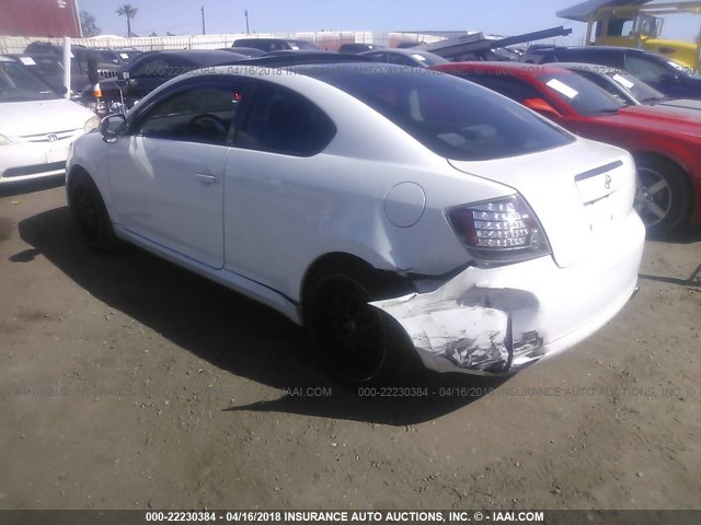 JTKDE177970210806 - 2007 TOYOTA SCION TC 白色 照片 3