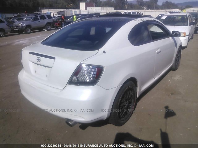 JTKDE177970210806 - 2007 TOYOTA SCION TC 白色 照片 4