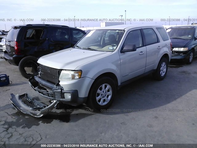 4F2CZ02Z28KM08739 - 2008 MAZDA TRIBUTE I BEIGE photo 2