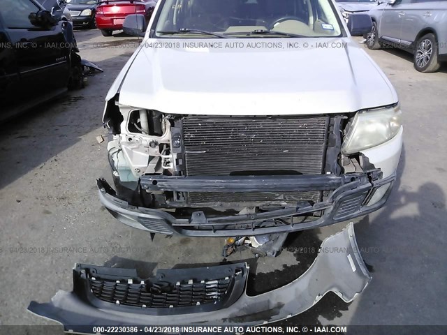 4F2CZ02Z28KM08739 - 2008 MAZDA TRIBUTE I BEIGE photo 6