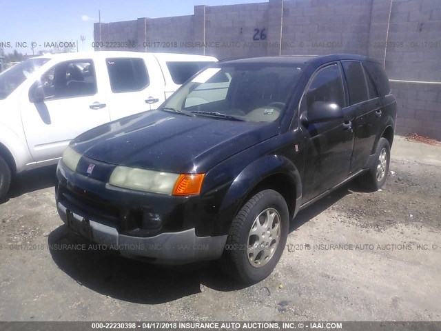 5GZCZ53B43S873349 - 2003 SATURN VUE BLACK photo 2