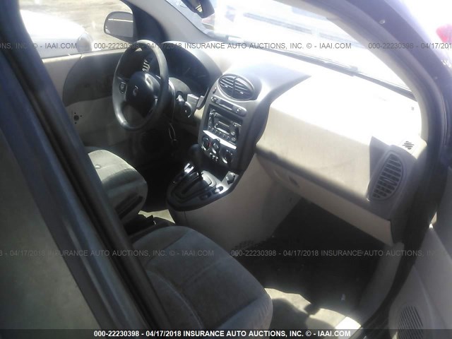 5GZCZ53B43S873349 - 2003 SATURN VUE BLACK photo 5
