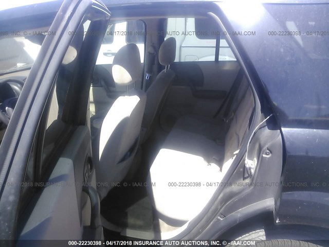 5GZCZ53B43S873349 - 2003 SATURN VUE BLACK photo 8