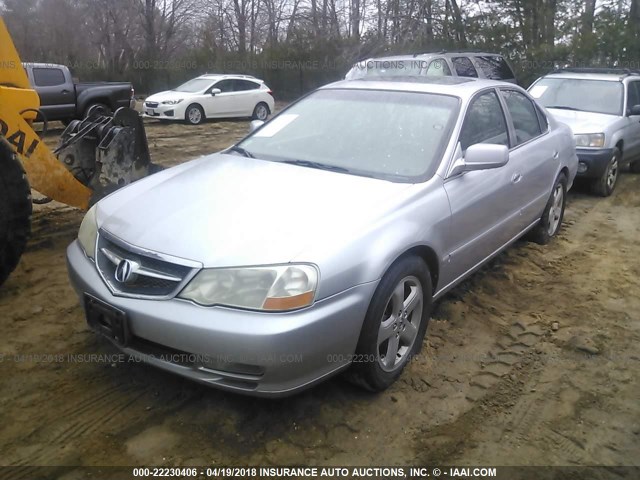 19UUA56853A029079 - 2003 ACURA 3.2TL TYPE-S SILVER photo 2