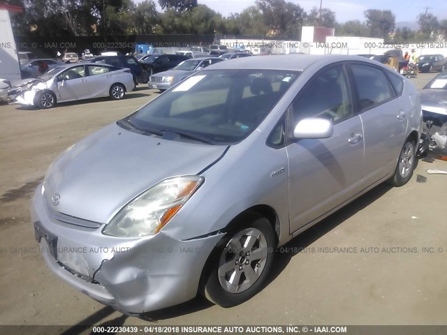 JTDKB20U297845177 - 2009 TOYOTA PRIUS 银色 照片 2