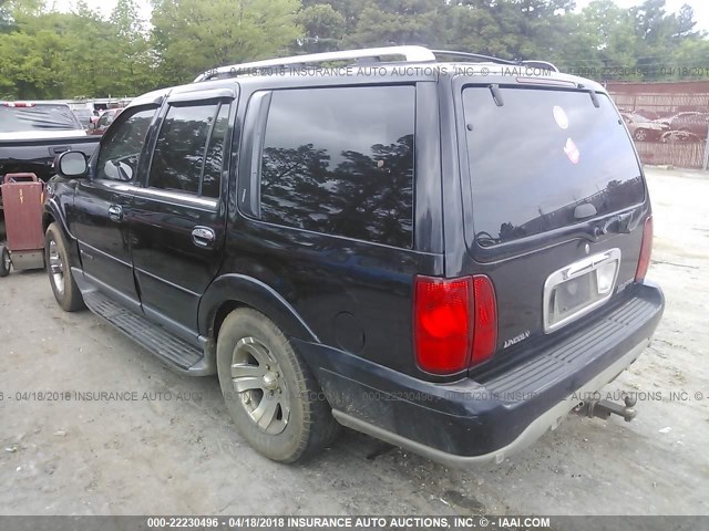 5LMEU27R92LJ04197 - 2002 LINCOLN NAVIGATOR 黑色 照片 3