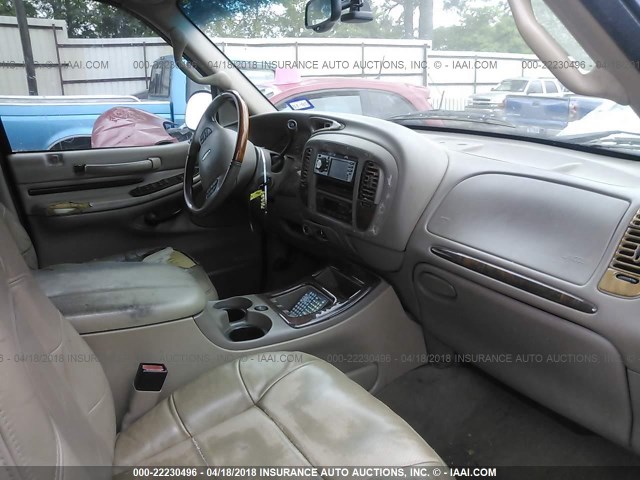5LMEU27R92LJ04197 - 2002 LINCOLN NAVIGATOR 黑色 照片 5