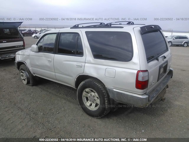 JT3HN86R8V0102537 - 1997 TOYOTA 4RUNNER SR5 SILVER photo 3