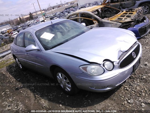 2G4WC562851232926 - 2005 BUICK LACROSSE CX Light Blue photo 1