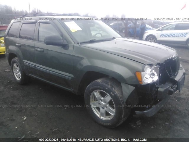 1J8GR48K47C532662 - 2007 JEEP GRAND CHEROKEE LAREDO/COLUMBIA/FREEDOM 绿色 照片 1