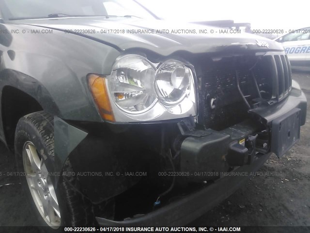 1J8GR48K47C532662 - 2007 JEEP GRAND CHEROKEE LAREDO/COLUMBIA/FREEDOM 绿色 照片 6