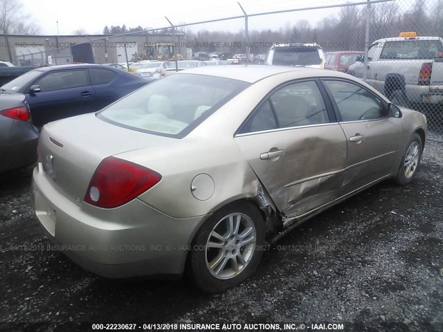 1G2ZG558364106835 - 2006 PONTIAC G6 SE1 TAN photo 4