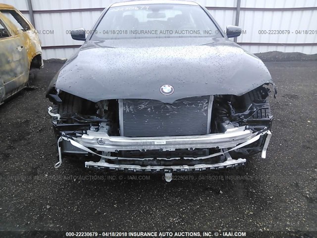 WBAJA7C51JWA72101 - 2018 BMW 530 XI BLACK photo 6