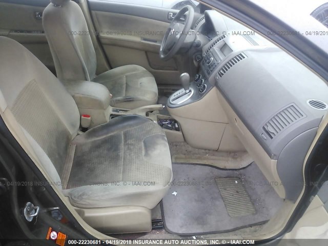 3N1AB61E87L625225 - 2007 NISSAN SENTRA 2.0/2.0S/2.0SL BROWN photo 5