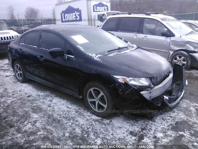 2HGFB2F78FH543395 - 2015 HONDA CIVIC SE BLACK photo 1