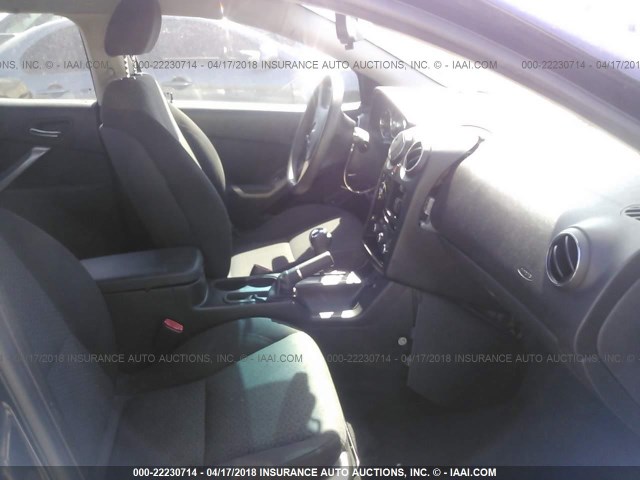 1G2ZF57B984156864 - 2008 PONTIAC G6 VALUE LEADER/BASE BLACK photo 5