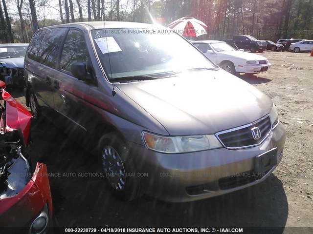 5FNRL18523B101826 - 2003 HONDA ODYSSEY LX TAN photo 1