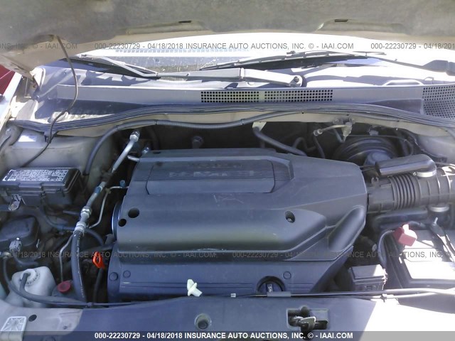 5FNRL18523B101826 - 2003 HONDA ODYSSEY LX TAN photo 10