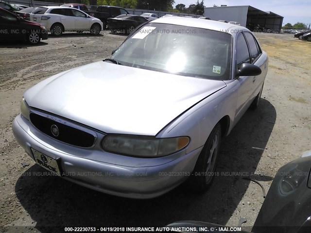 2G4WS52J241302533 - 2004 BUICK CENTURY CUSTOM SILVER photo 2