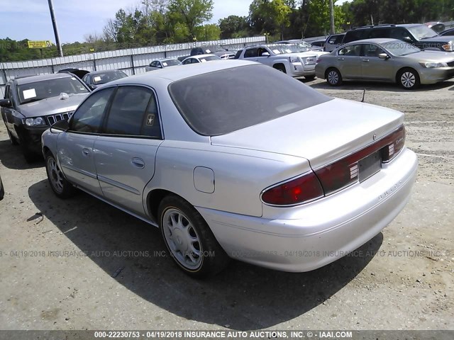 2G4WS52J241302533 - 2004 BUICK CENTURY CUSTOM SILVER photo 3