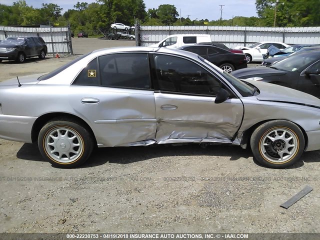 2G4WS52J241302533 - 2004 BUICK CENTURY CUSTOM SILVER photo 6