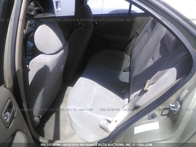 3N1CB51D83L817068 - 2003 NISSAN SENTRA XE/GXE BEIGE photo 8