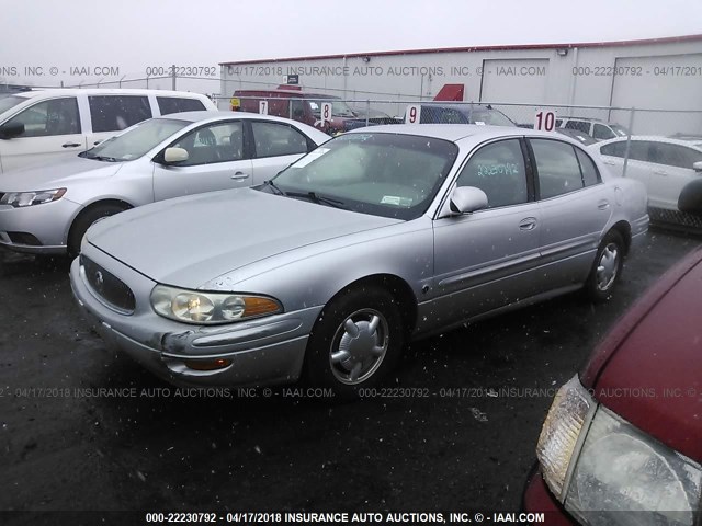 1G4HR54K8YU154215 - 2000 BUICK LESABRE LIMITED SILVER photo 2