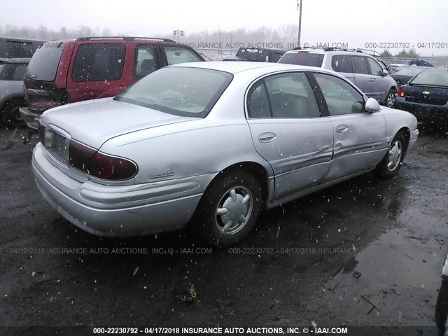 1G4HR54K8YU154215 - 2000 BUICK LESABRE LIMITED SILVER photo 4