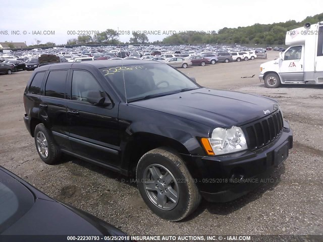 1J8GR48K57C602282 - 2007 JEEP GRAND CHEROKEE LAREDO/COLUMBIA/FREEDOM BLACK photo 1