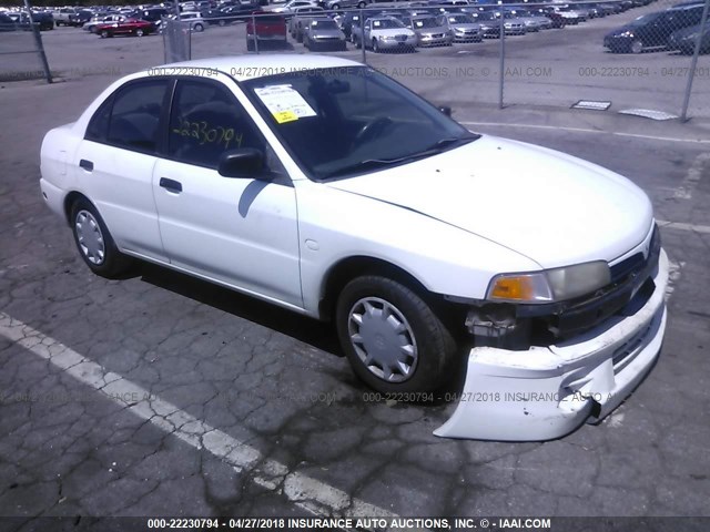 JA3AY26C31U001601 - 2001 MITSUBISHI MIRAGE ES WHITE photo 1