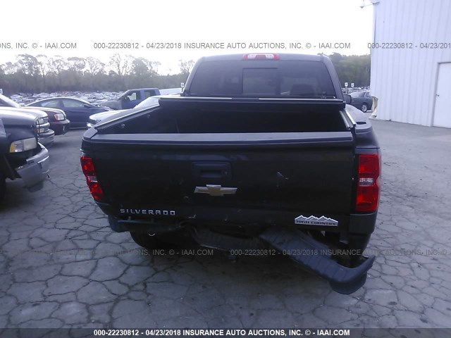 3GCUKTEC5EG423028 - 2014 CHEVROLET SILVERADO K1500 HIGH COUNTRY Dark Brown photo 6