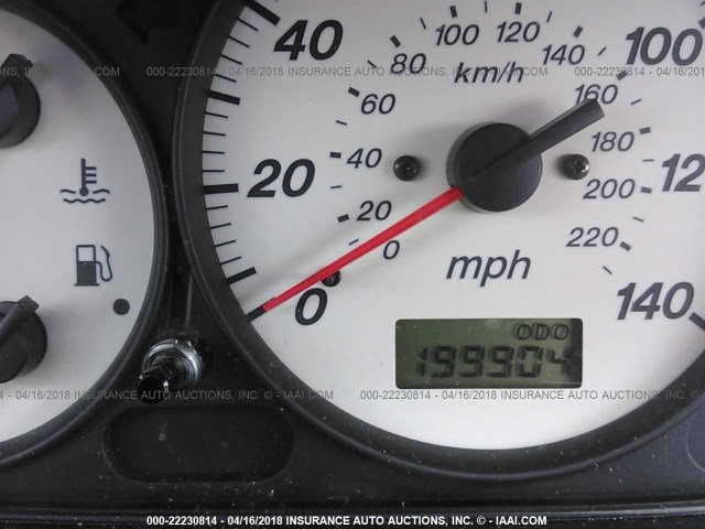 JM1BJ226710446750 - 2001 MAZDA PROTEGE LX/ES ტალღისფერი ფოტო 7