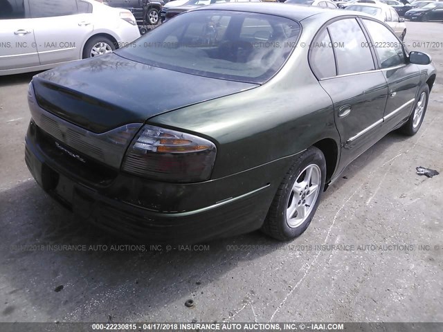 1G2HX54K6Y4230223 - 2000 PONTIAC BONNEVILLE SE GREEN photo 4