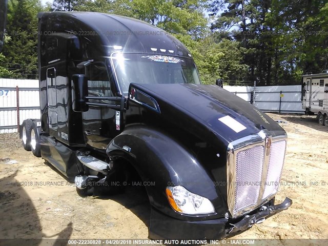 1XKYD49X8JJ194985 - 2018 KENWORTH T680 T680 BLACK photo 1