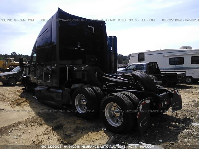 1XKYD49X8JJ194985 - 2018 KENWORTH T680 T680 BLACK photo 3