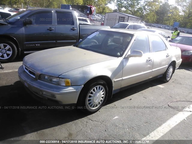 JH4KA7662RC002918 - 1994 ACURA LEGEND L Champagne photo 2