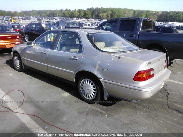 JH4KA7662RC002918 - 1994 ACURA LEGEND L Champagne photo 3