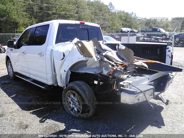 1FTEW1CG9FKE47801 - 2015 FORD F150 SUPERCREW WHITE photo 6