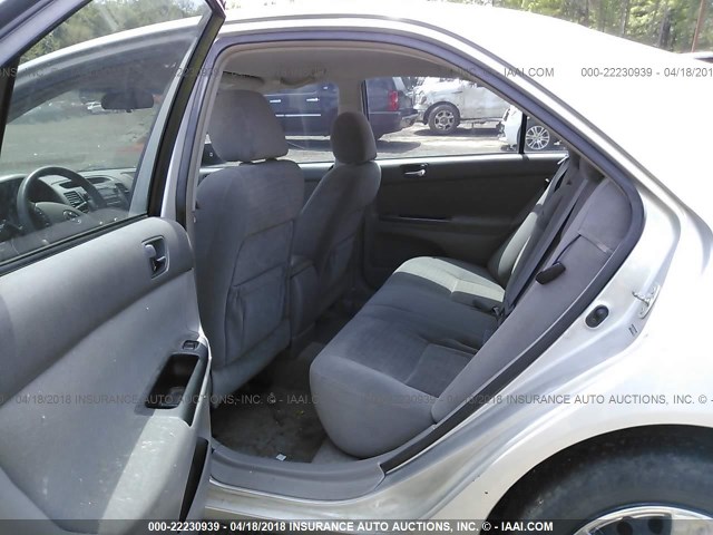 4T1BE32K25U082447 - 2005 TOYOTA CAMRY LE/XLE/SE ვერცხლისფერი ფოტო 8