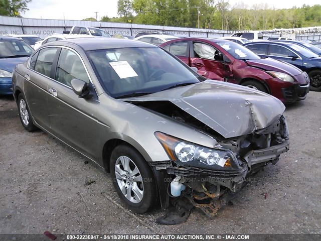 1HGCP26479A008135 - 2009 HONDA ACCORD LXP BEIGE photo 1