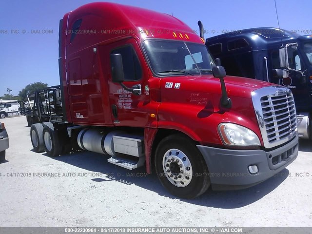 1FUJGLDR79LAJ0347 - 2009 FREIGHTLINER CASCADIA 125  RED photo 1