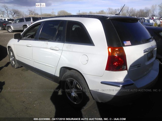 2A8GM68X77R173708 - 2007 CHRYSLER PACIFICA TOURING WHITE photo 3